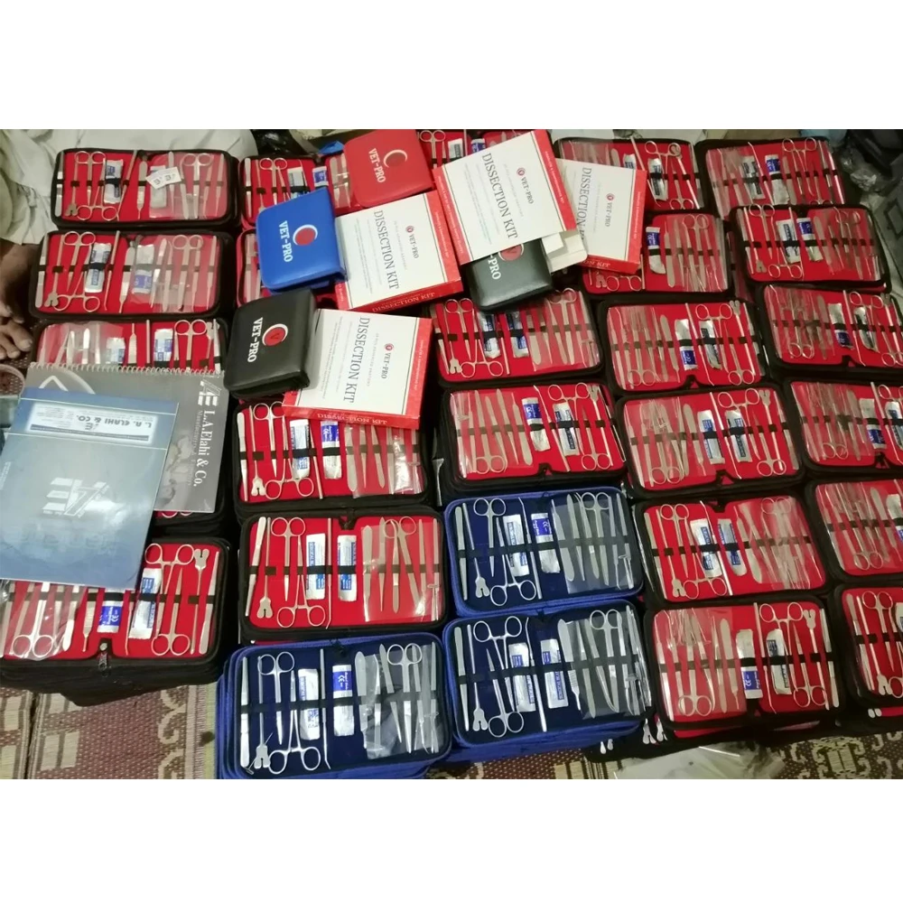 DISSECTING KIT 16 PIECE HOT SELL STUDENT ANATOMY INSTRUMENTS MEDICAL SURGICAL LAB 2024 GERMAN STAINLESS STEEL 2020