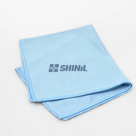 Multi size high quality 350gsm microfiber towels cleaning cloth manufacturer in Korea car face bath lens screen use