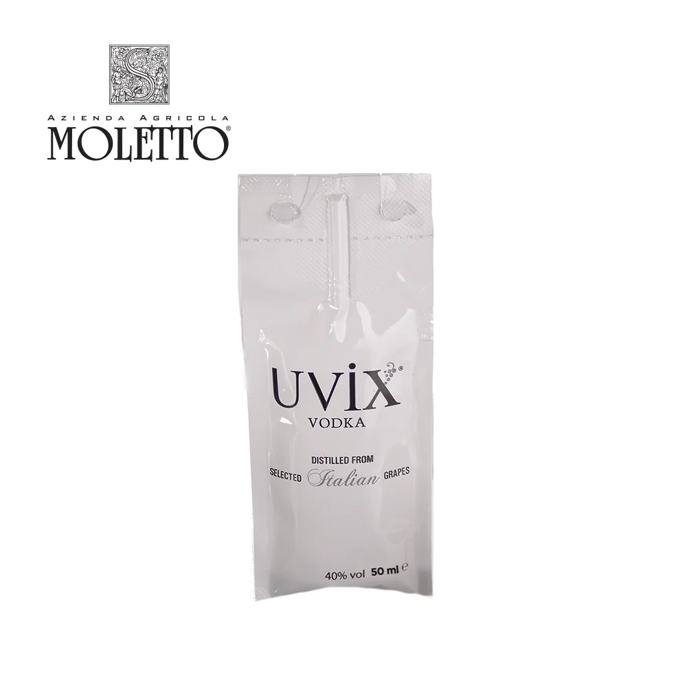 Суперрафинированная водка Uvix из избранного итальянского винограда, 50 мл