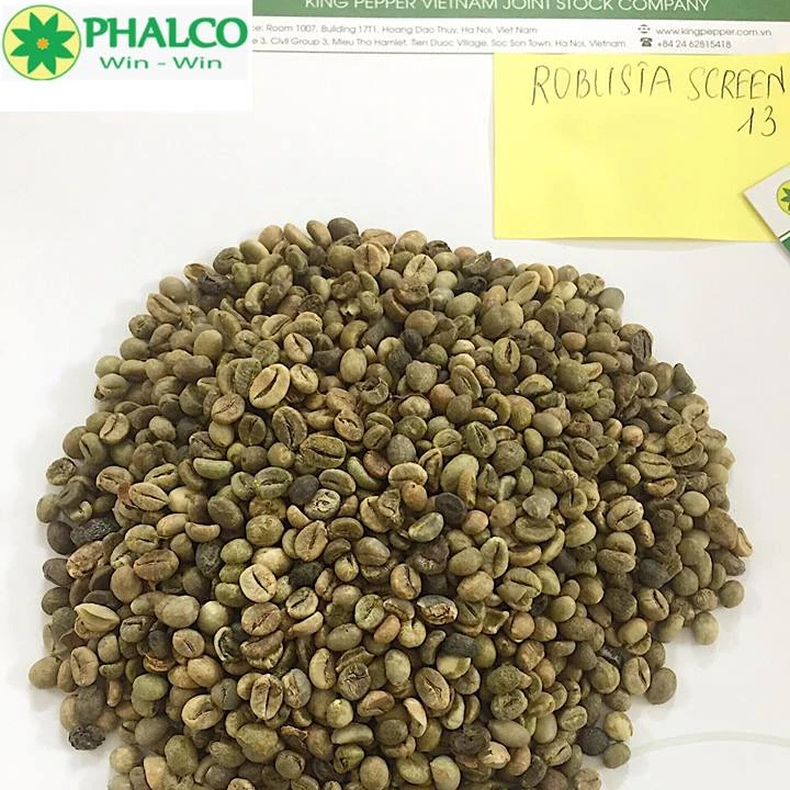 Вьетнам Робуста кофе влажный полированный экран 18