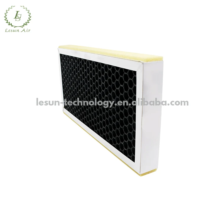 
Professional Home Use Universal 3 In 1 Blue Prefilter Honeycomb Activated Carbon H14 Hepa Filter 
