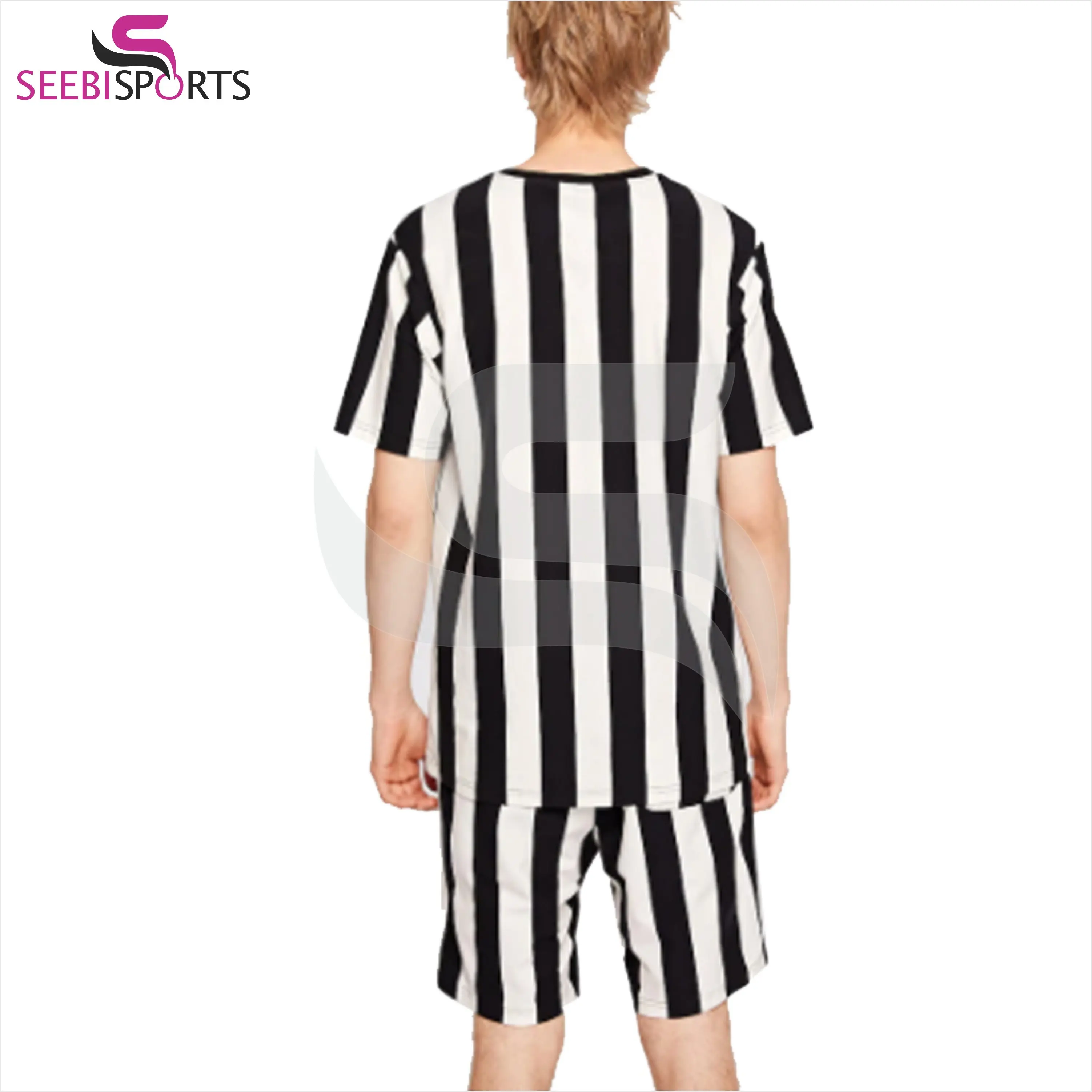 
white shirts and shorts with black lines for boys track suits made in pk 