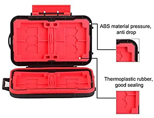 Safe and Secure Export Quality 24 in 1 Slot Card Case for Memory Card Storage from India