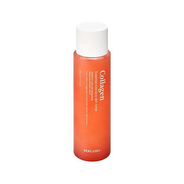 BERGAMO COLLAGEN ESSENTIAL INTENSIVE SKIN TONER made in Korea wrinkle care moisturizing elastic blemish control