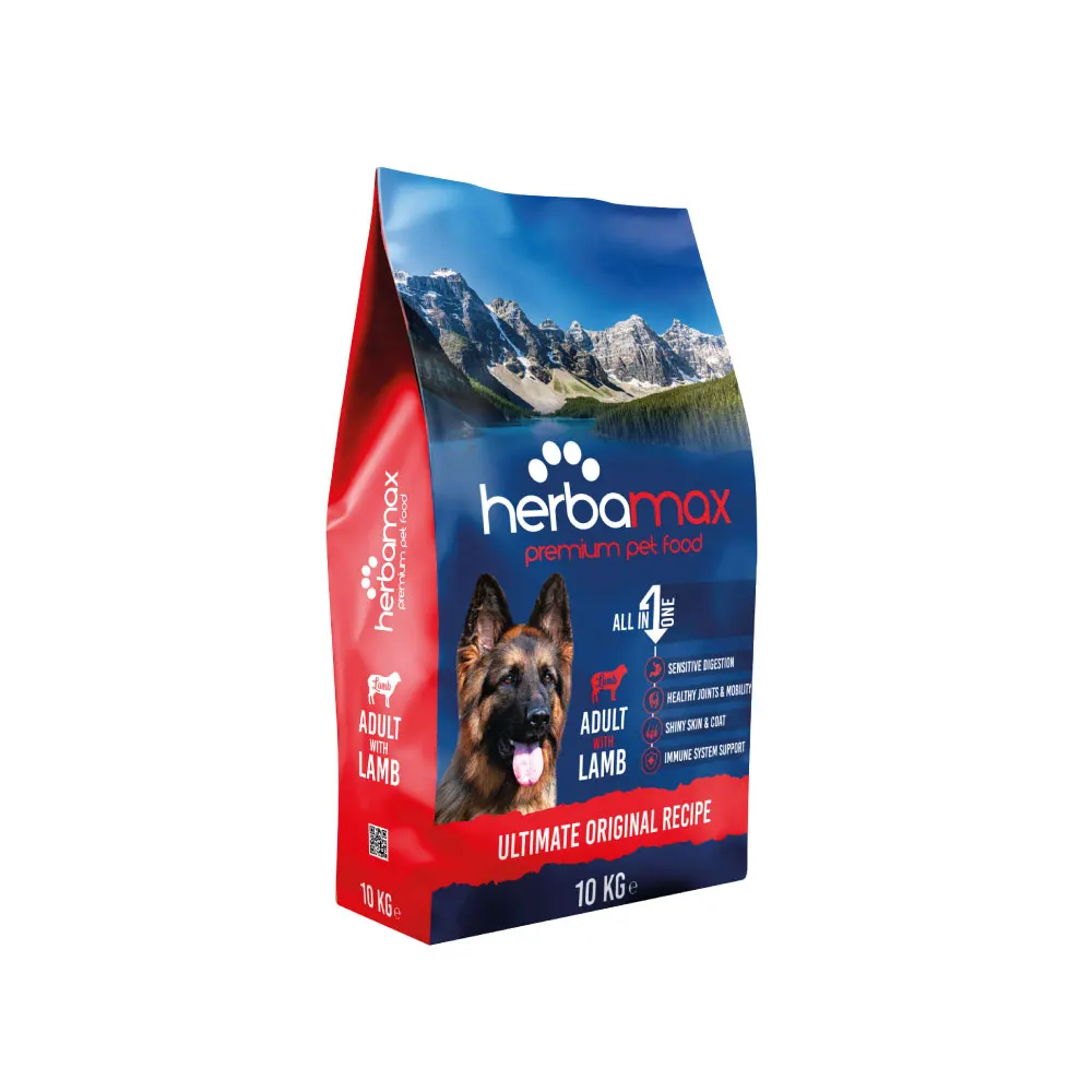 Premium Dry Food with Lamb & Rice Flavor For Pet Adult Dog 10 Kg