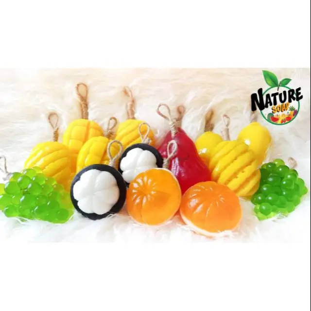 Thai Aromatherapy Fruit Shaped Soap Handmade Product of Thailand
