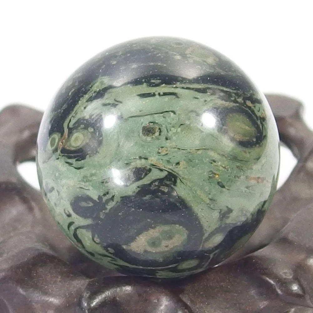 Оптовая продажа натуральный кристалл сфера драгоценный камень для глаз полированные шары Kambaba Jasper продажи