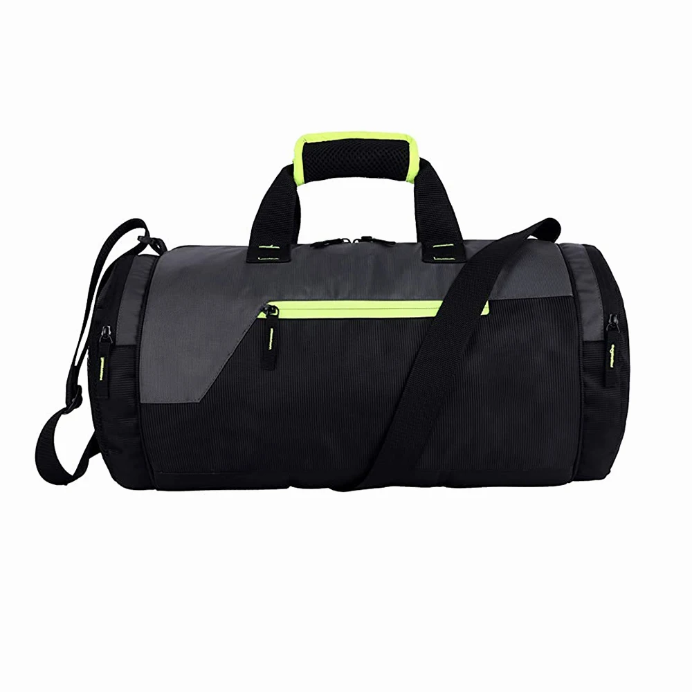 Pakistan Manufacture Gym Bags  Nylon / Polyester Made Sports Bags Outdoor Travel Waterproof Bags