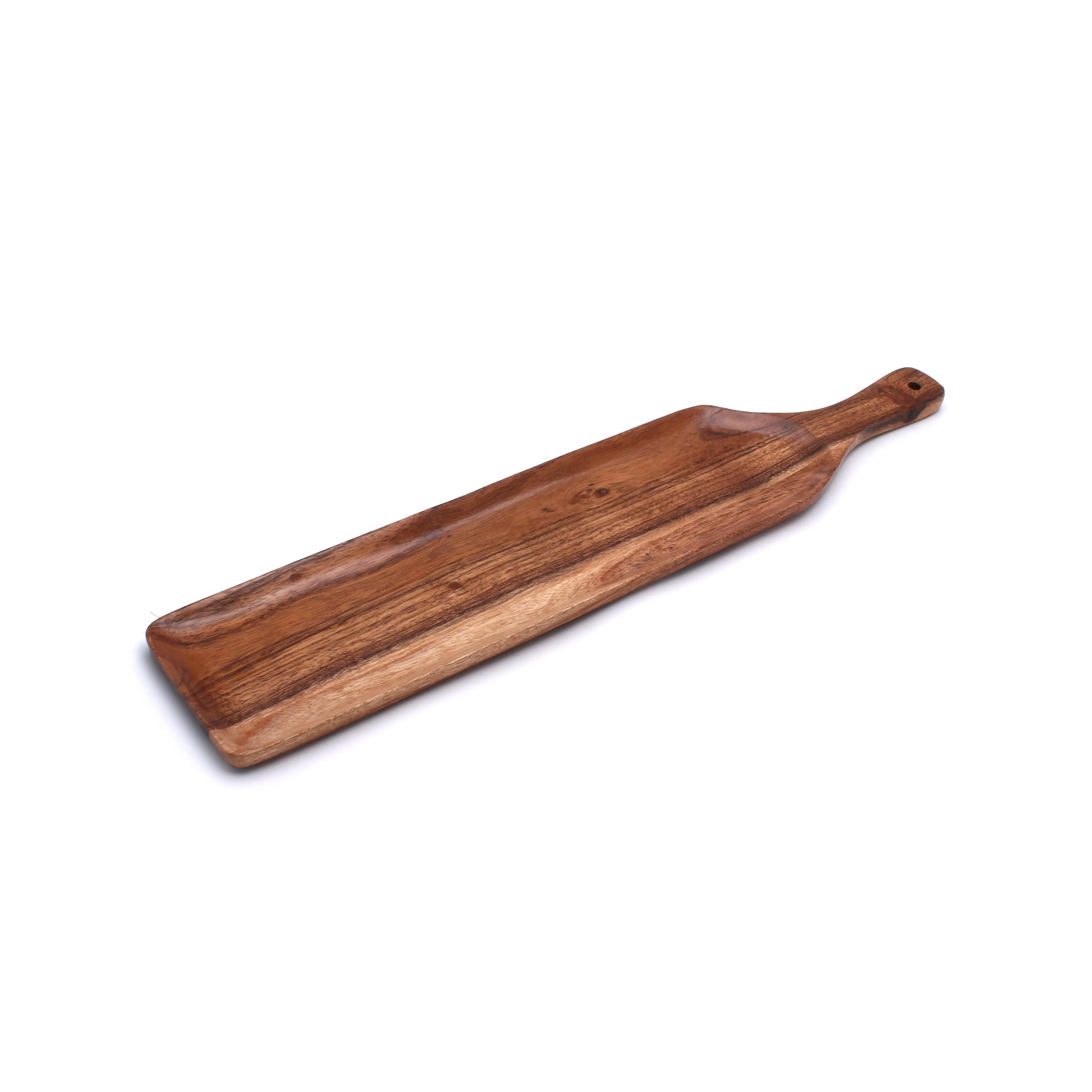 Wood Cutting Board Set with Handle Kitchen Cutting Boards for Meat Cheese Bread Vegetables Fruits-Charcuterie Serving Board