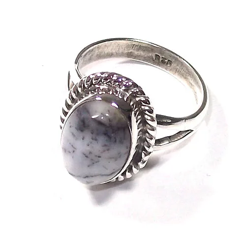 Sterling silver 925 natural green seraphinite single stone classic split band design finger ring eternity vermeil women ring