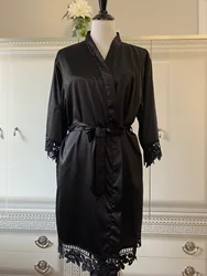 Must Buy Lace robe silk personalized bride robe satin women wedding Wholesale Bridal Shower Bride and Bridesmaid Robes