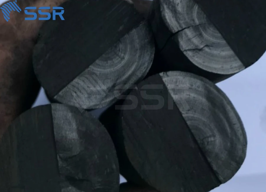 Белый уголь (Binchotan) черный брикет опилок для барбекю/нагрева/промышленного применения