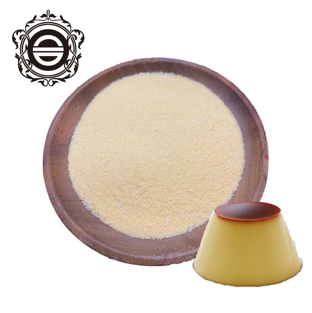 Bubble Milk Tea Raw Materials Topping for Egg Pudding Powder