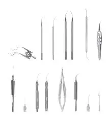 Ophthalmic Cataract Eye Micro Surgery Surgical Instruments SET Kit 21 Pcs