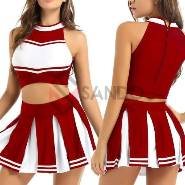 Hot Sexy Professional Sport Girls Cheer Dance Cheerleader Costume Custom Cheerleading Uniforms Women OEM Customs Logo Sportswear
