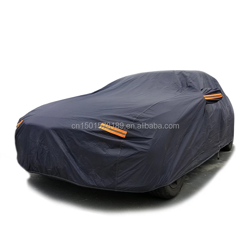 Universal car cover waterproof windproof snowproof all weather protection scratch counteractive  with cotton