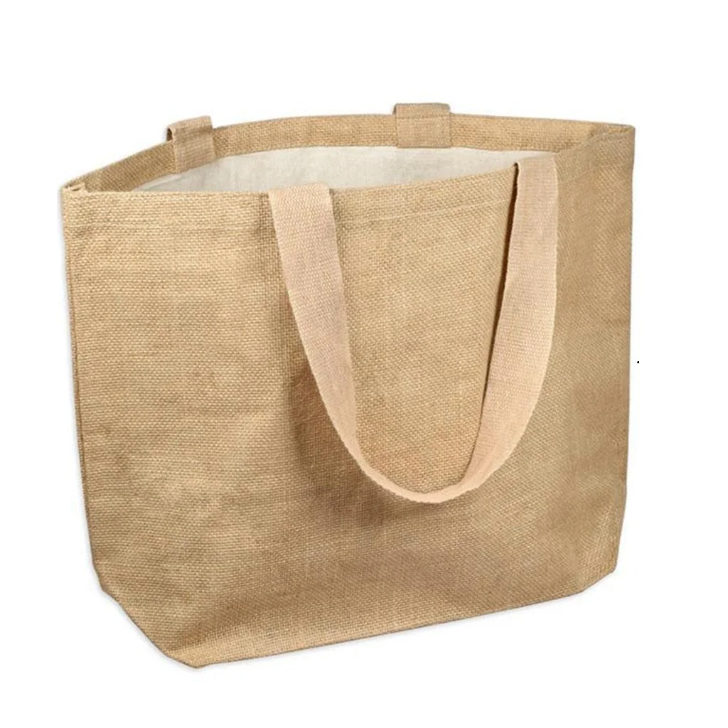 Eco friendly Organic Fabric Jute Burlap Tote Jute Bag Comfortable Manufacturers Factory Wholesale from Bangladesh