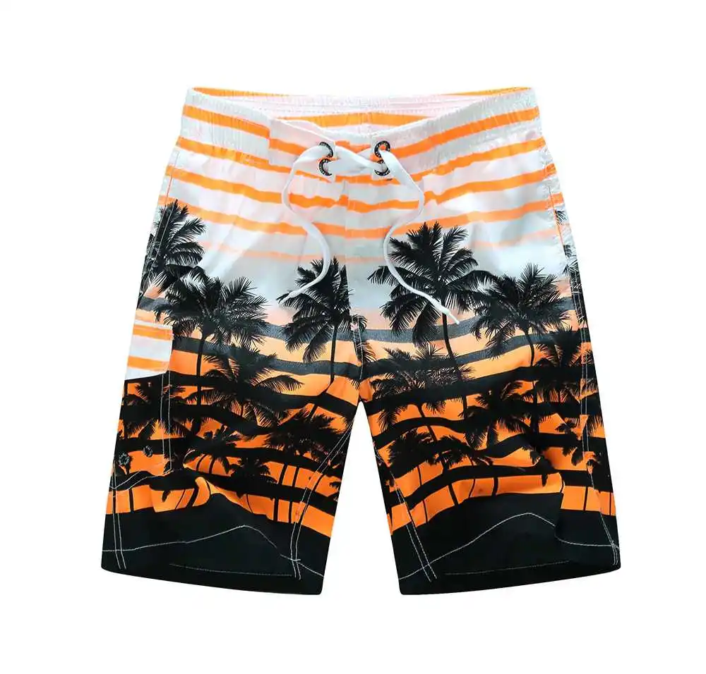  Шорты мужские из 100% полиэстера пляжная одежда синего цвета шорты с личным логотипом