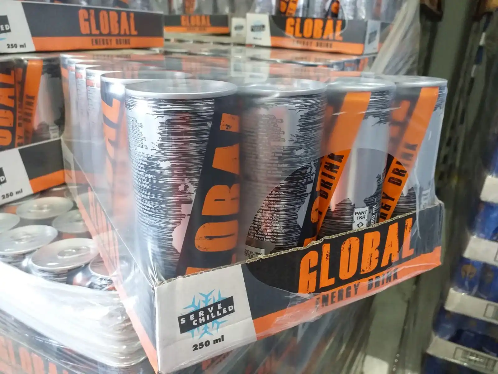 Energy Drink Private Label 250ml 330ml 500ml Yellow Light Caffeine OEM Box Power Packing Packaging Color Latest Feature SNOW Fat