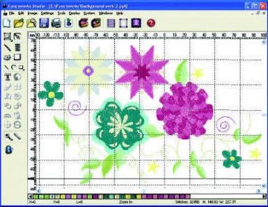
Wilcom embroidery machine software online for sports wear clothing top quality material design 