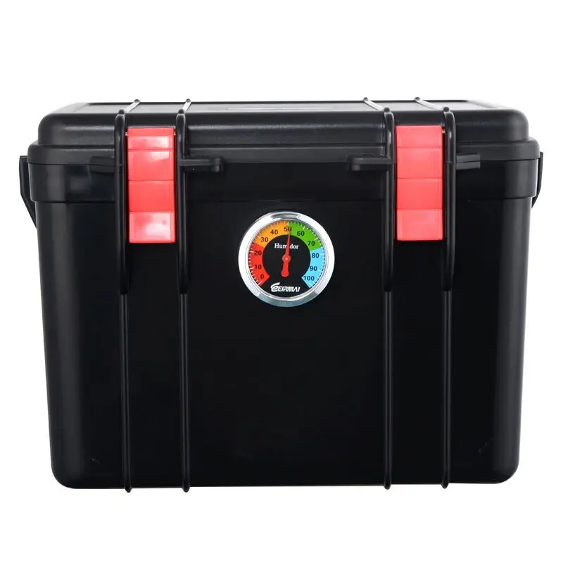 
Dehumidifier Dry Storage Box With Hygrometer - 9L Case For Digital Gadgets, DSLR SLR Mirrorless Instax Camera, Lens, accessories 
