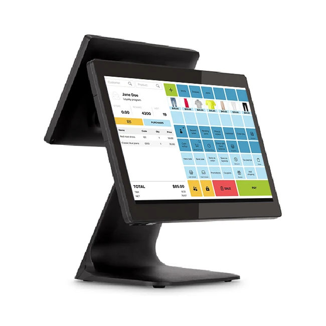 tcang integrated pos system hot-selling large touch screen pos machine cash register POS terminal software and hardware