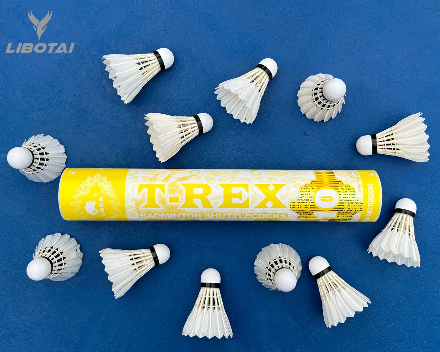 Wholesales Badminton Shuttlecock Tournament 3 layer cork head