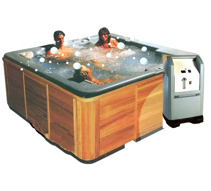 
Deluxe Outdoor spa jacuzzi function for 6 p Oxygen integrated for Massage tube made in Italy 