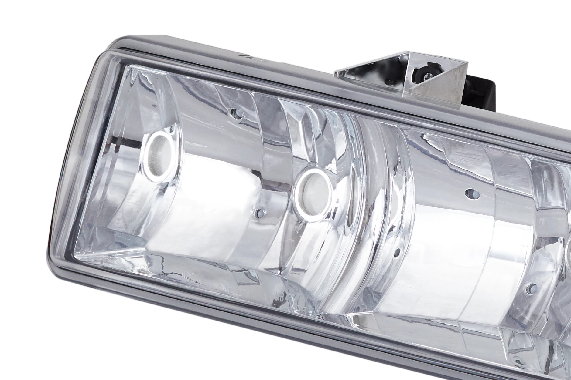 Фары в заводском стиле 1998-2004 для Chevrolet S10/Blazer (хромированный корпус/прозрачные линзы)