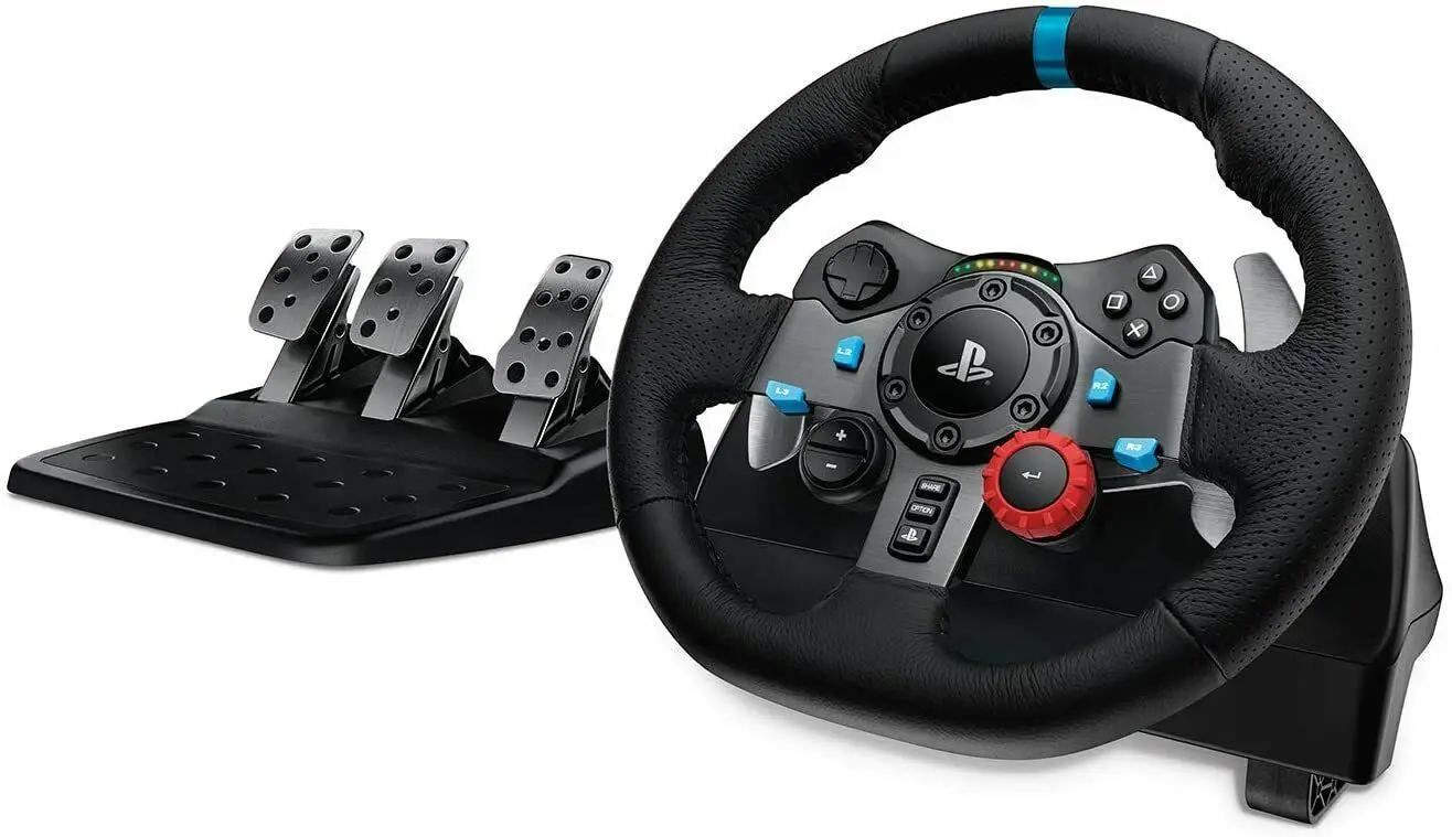 New Logitechs G29 Racing Steering Wheel with Pedals and Driving Force Shifter