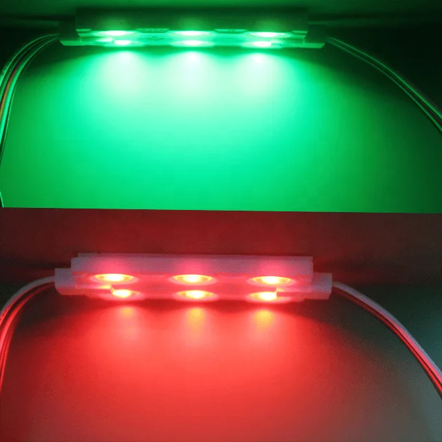 rgbw led module  manufacturer advertising lighting china 24v 6 light  1.92w smd LED Module with lens