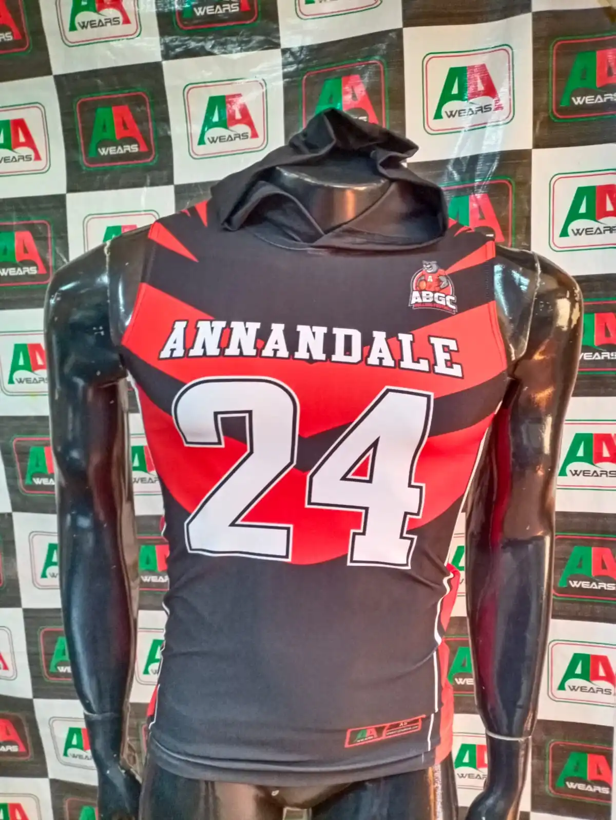 2022 Custom Sublimation Jersey Sleeve Less Fit Stretchable Polyester Micro Mesh 7on7 American Football Uniform  Youth Adults