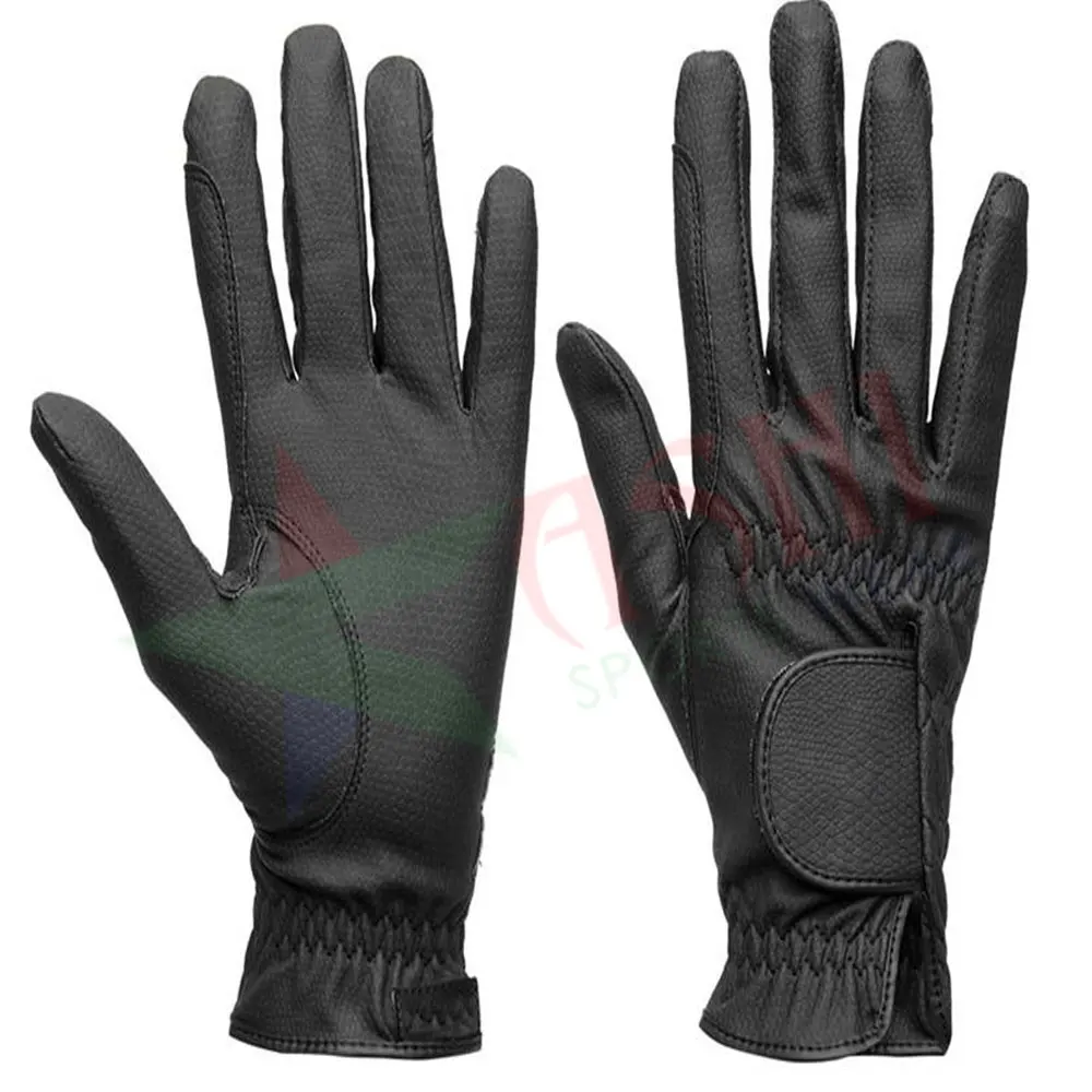 high quality Ladies Riding gloves for horse rider training or competition more grip on your reins