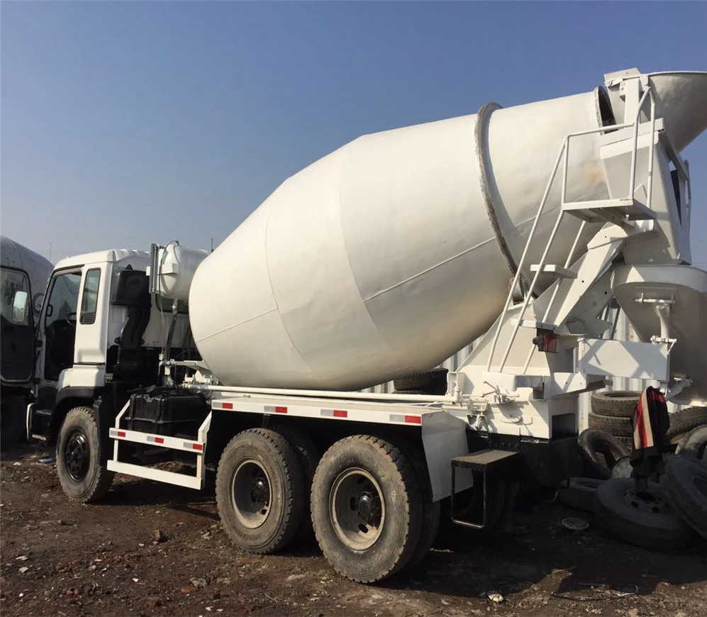 Used Concrete Mixer, ISUZU Diesel Concrete Mixer Truck for sale