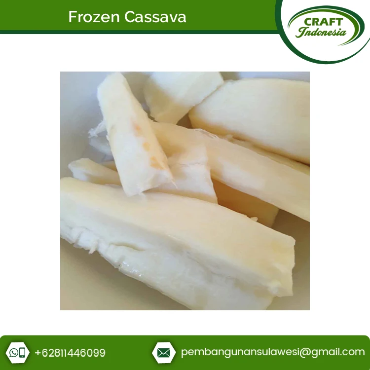 Wholesale Selling Common Cultivation Type Frozen Indonesian Cassava at Genuine market Price