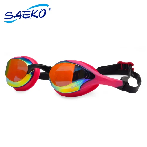 SAEKO JET Mirror advanced quality patent racing mirror anti fog swimming goggles