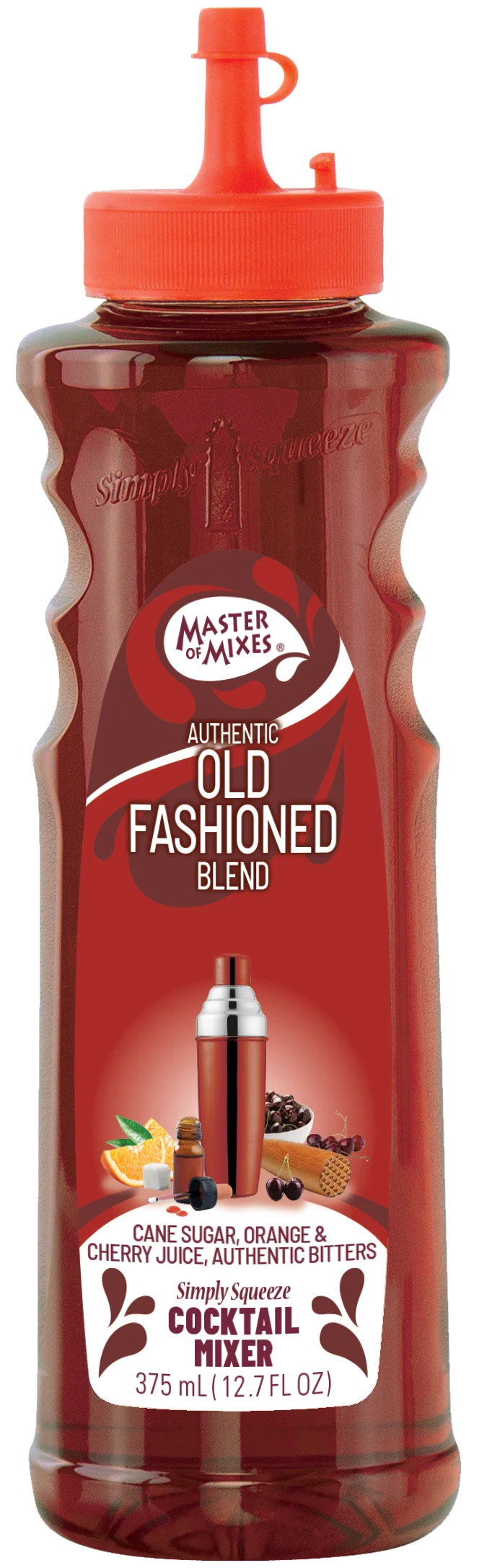 
Cocktail Essentials Old Fashioned - 375 ml Ready-To-Use Non-Alcoholic Cocktail Ingredient 