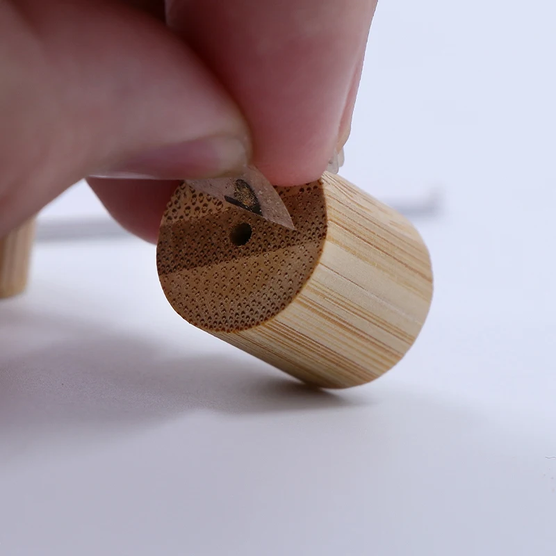 Unique Bamboo Shaker Bottle Lid Spice Jar Set Jar Bamboo Salt And Pepper Shaker