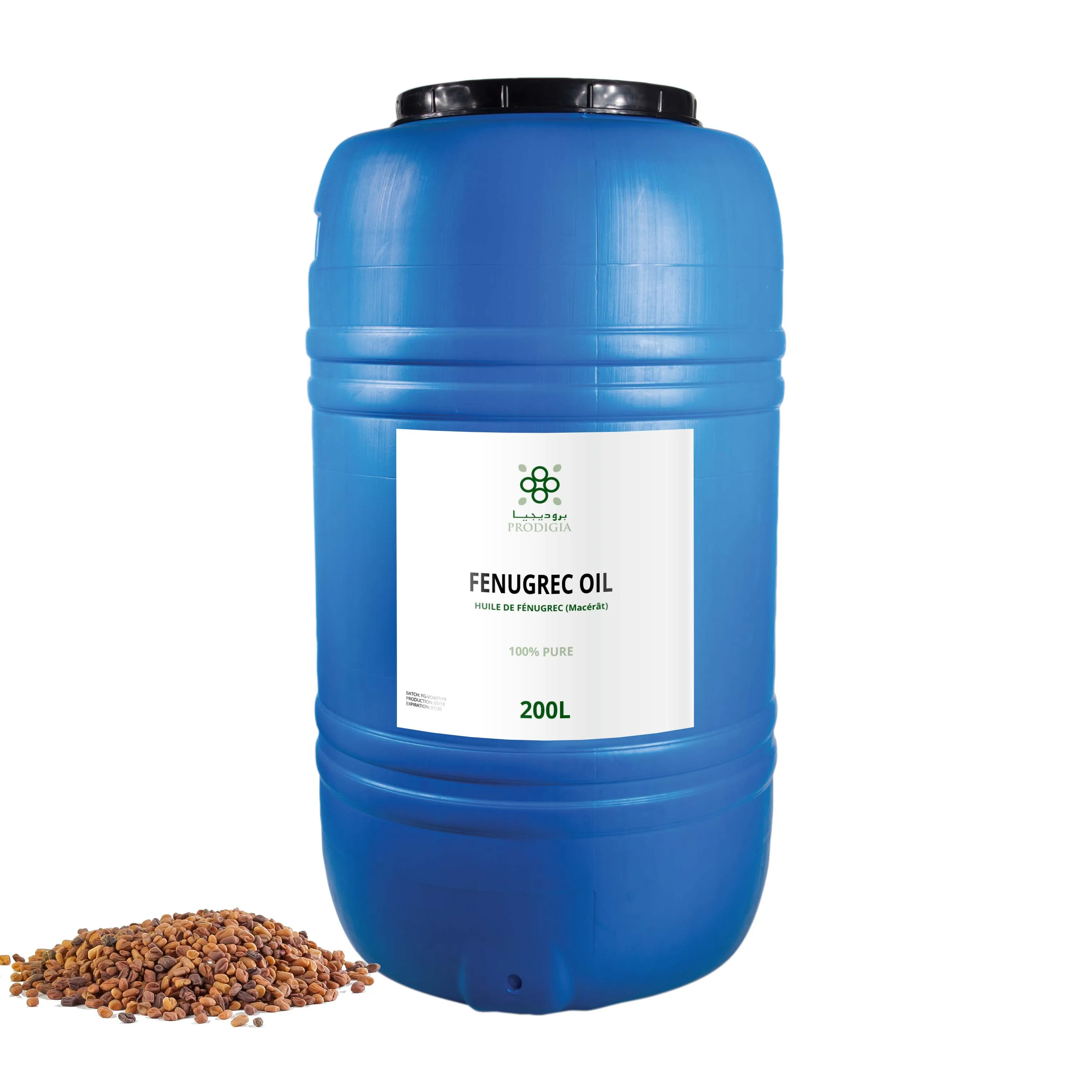 
100% Natural Fenugreek Oil (huile de fenugrec) From Morocco Premium Quality - Best Price 