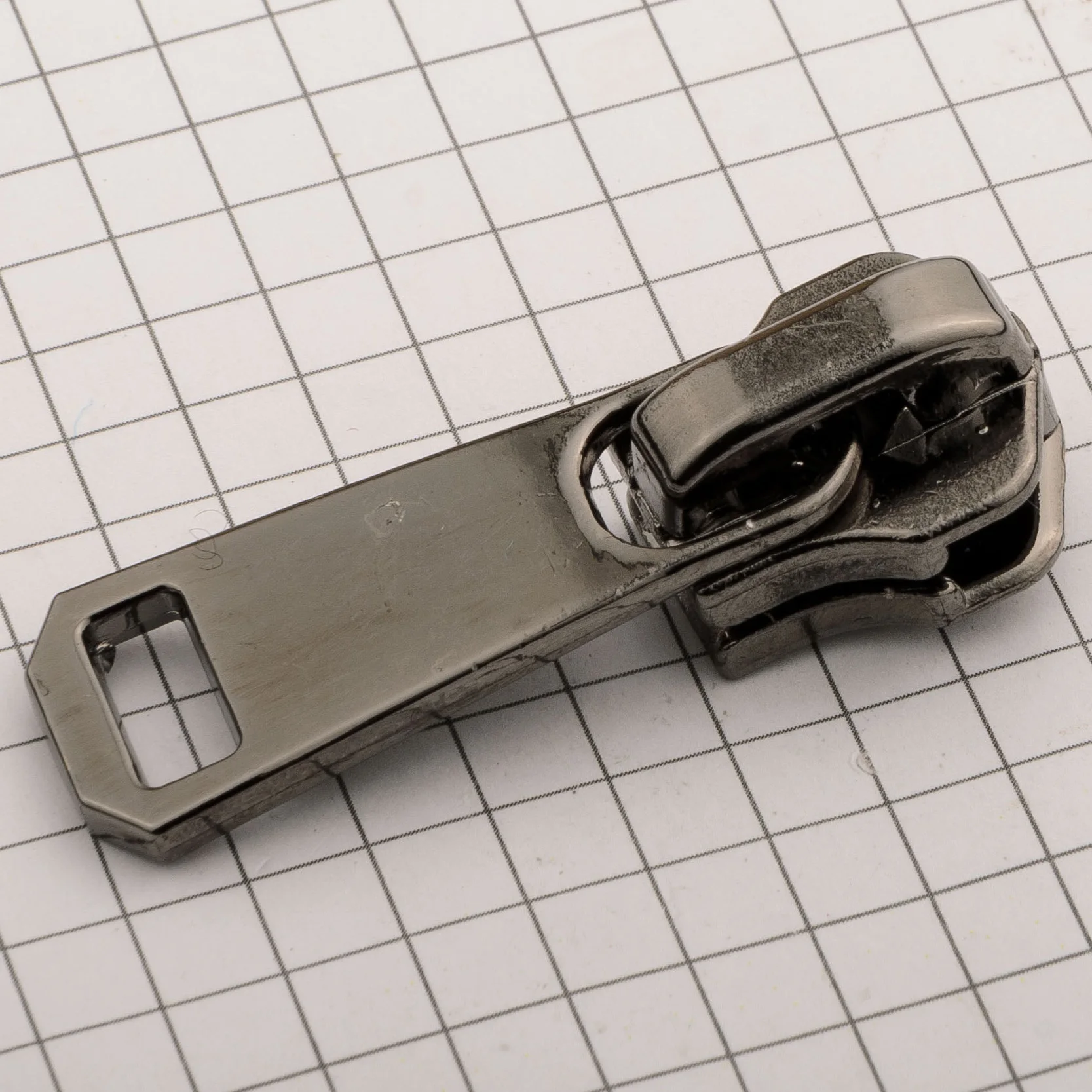 Металлический Стандартный ползунок #8 из цинкового сплава, полуавтоматический замок 00191, Тяговая головка для молнии обуви