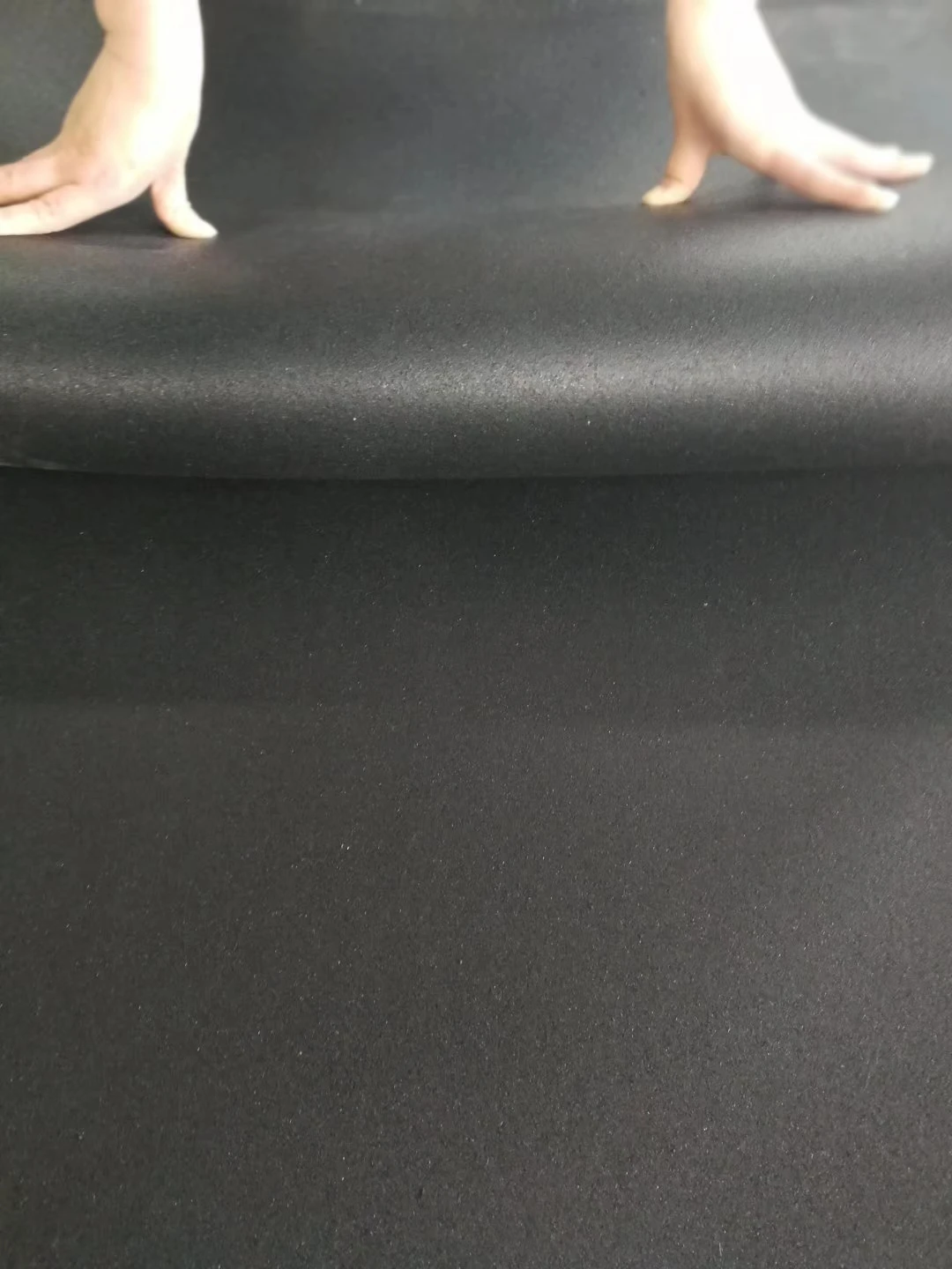 Factory direct hot sale underlayer product 700-800 density rubber mulch shock pad tiles for running track surface