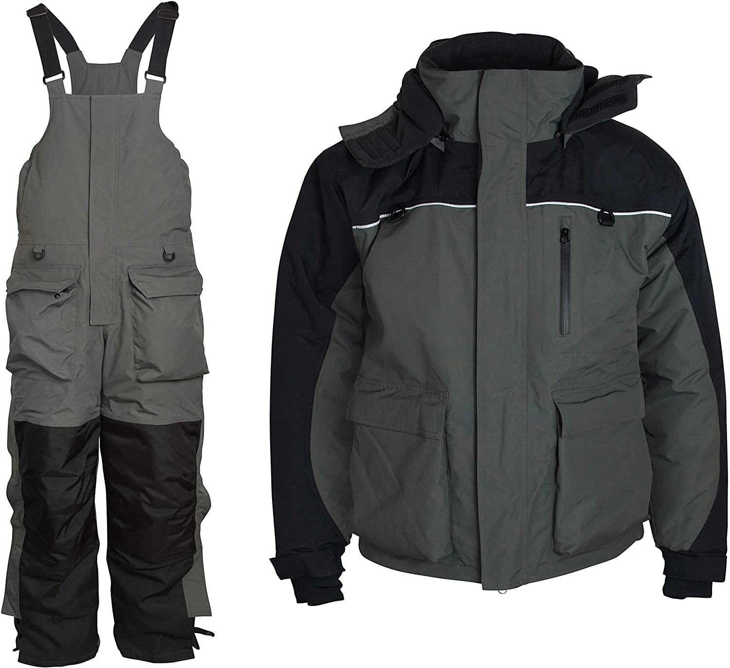 2022 Winter Man Clothes Work Place Workwear Uniform 2 piece overalls for men,2 piece overalls flame proof