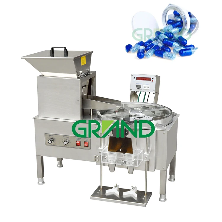 YL 2 small automatic softgel capsule counting filling machine candy pill tablet counter machine (1600458326363)