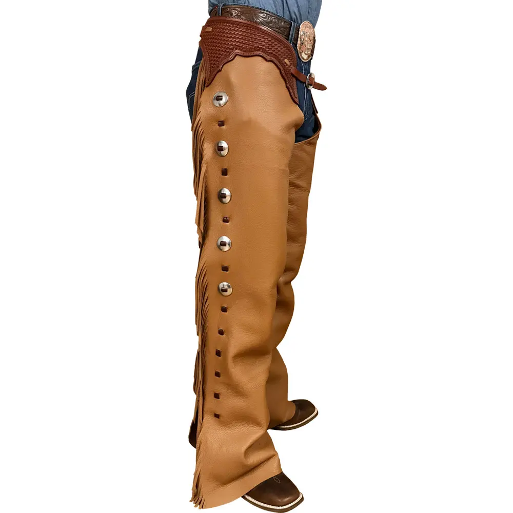 Latest Design Women English Style Leather Horse Riding Chaps