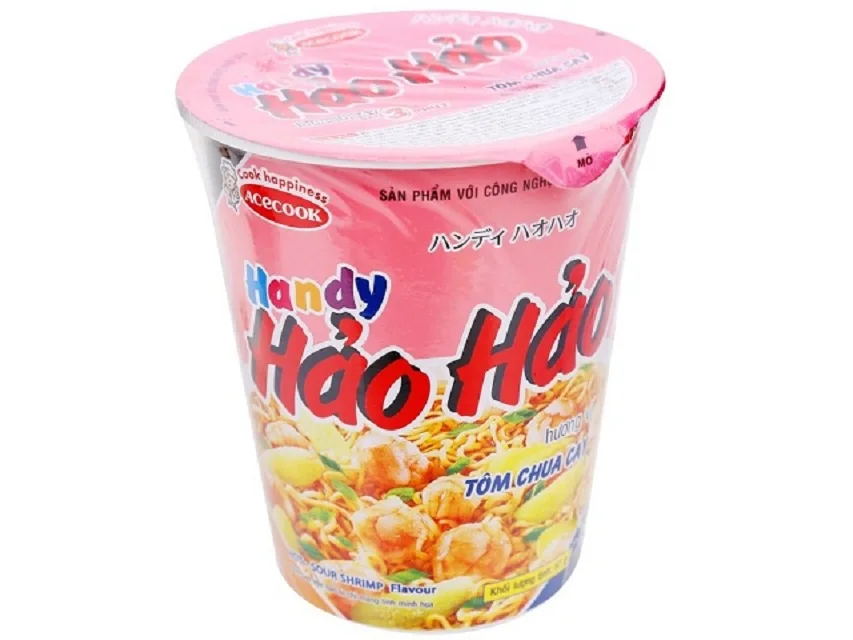 Хит продаж Hao ручная лапша чашка для лапши быстрого приготовления все сделано во Вьетнаме (картонная коробка)