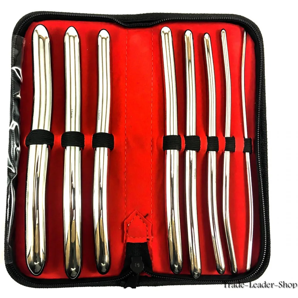 Набор Расширителей для уретры матки гинекологических свечей Hegar с чехлом вагинальный двухсторонний гинекологический инструмент Ce полиэтиленовый пакет PK