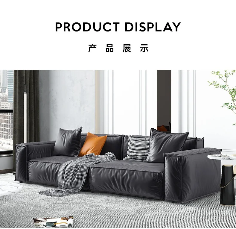 YASITE Luxury Fabric Sofa Upholstery Modern  Italian Iiving Room Sofa