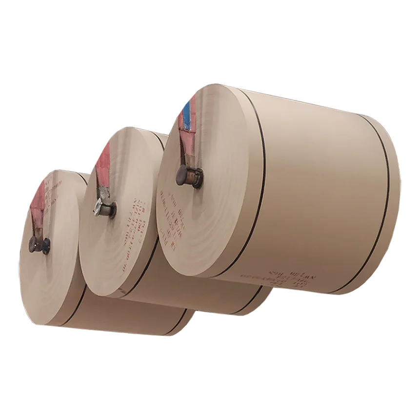 Brown Uncoated Strength Core Board (CB) Paper Roll Substance 450 GSM Ply Bond Strength 300