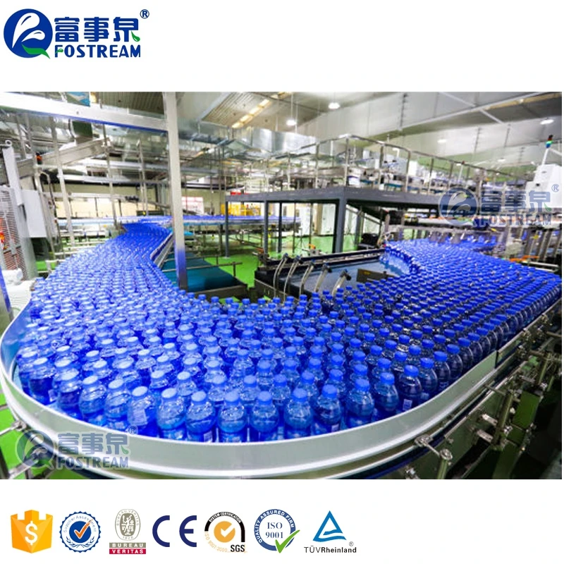 Automatic CGF 12-12-4 Purified Water Filling And Capping Machine / Plastic Bottled Water Manufacturers