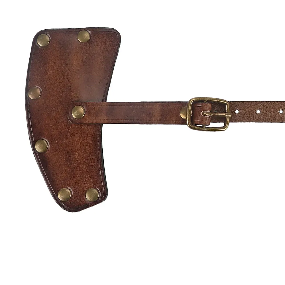 High Quality Hand Forged New Damascus Steel Viking Bearded Axe 14 Inch Wooden Handle